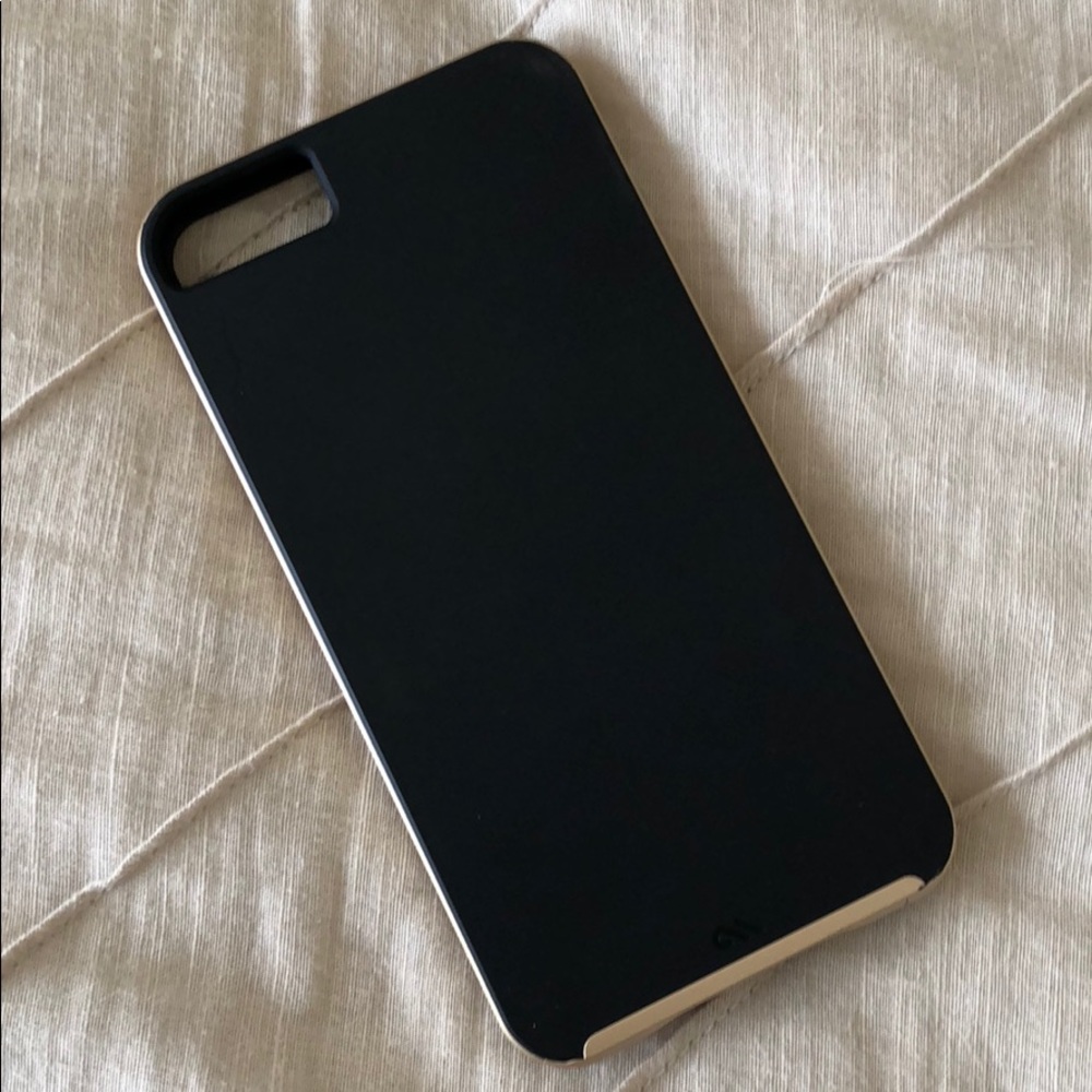 Case-mate Black and Gold iPhone 6 Plus Case